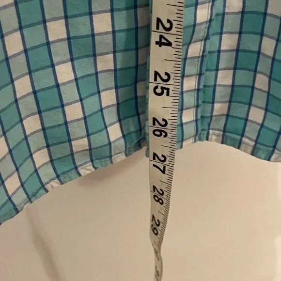 IZOD PERFORMANCE COMFORT PLAID BUTTON DOWN SHIRT- SP​​ - Picture 7 of 8